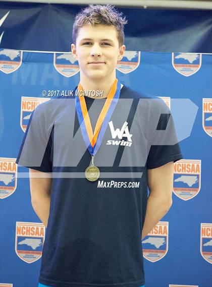 Thumbnail 3 in NCHSAA 3A State Swimming Championship (Finals) photogallery.