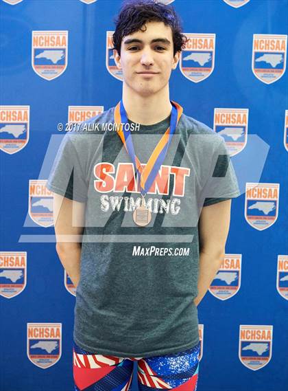 Thumbnail 3 in NCHSAA 3A State Swimming Championship (Finals) photogallery.