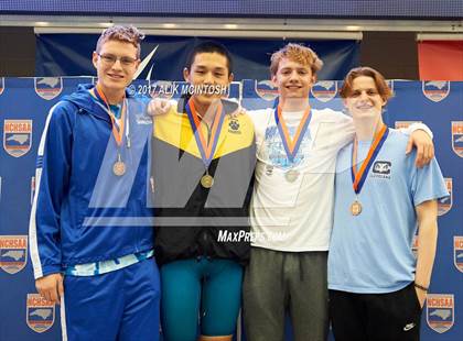 Thumbnail 3 in NCHSAA 3A State Swimming Championship (Finals) photogallery.