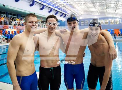 Thumbnail 1 in NCHSAA 3A State Swimming Championship (Finals) photogallery.