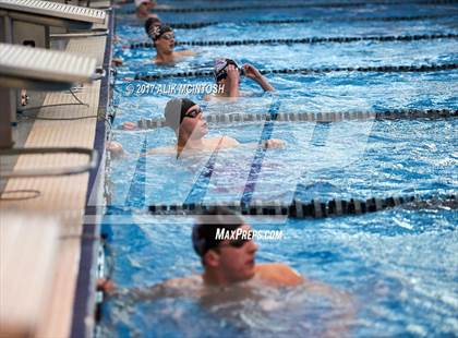 Thumbnail 2 in NCHSAA 3A State Swimming Championship (Finals) photogallery.