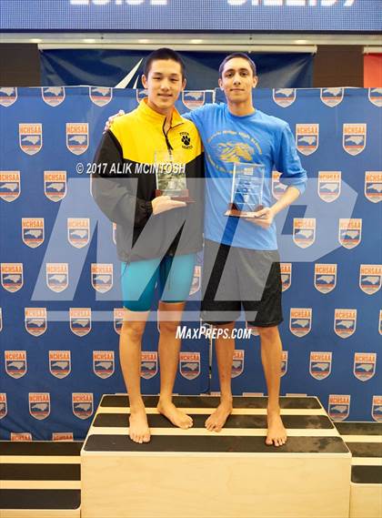 Thumbnail 2 in NCHSAA 3A State Swimming Championship (Finals) photogallery.