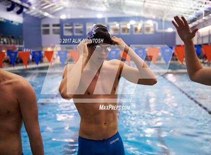 Thumbnail 1 in NCHSAA 3A State Swimming Championship (Finals) photogallery.