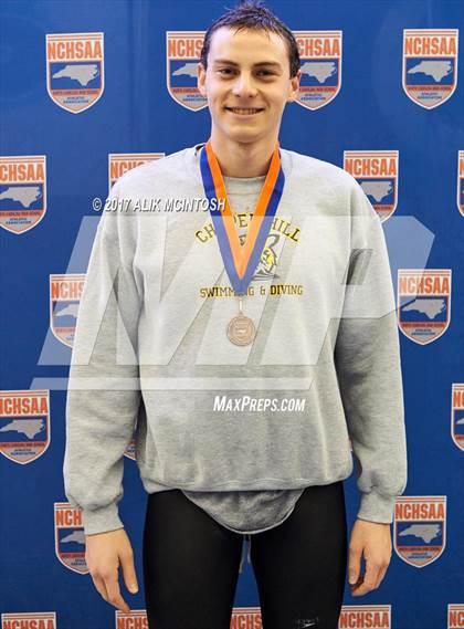 Thumbnail 2 in NCHSAA 3A State Swimming Championship (Finals) photogallery.