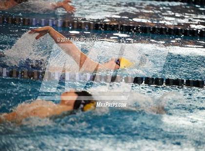 Thumbnail 2 in NCHSAA 3A State Swimming Championship (Finals) photogallery.