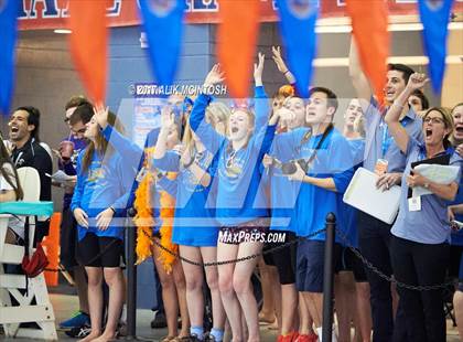 Thumbnail 1 in NCHSAA 3A State Swimming Championship (Finals) photogallery.