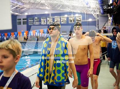 Thumbnail 3 in NCHSAA 3A State Swimming Championship (Finals) photogallery.