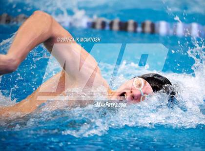 Thumbnail 2 in NCHSAA 3A State Swimming Championship (Finals) photogallery.