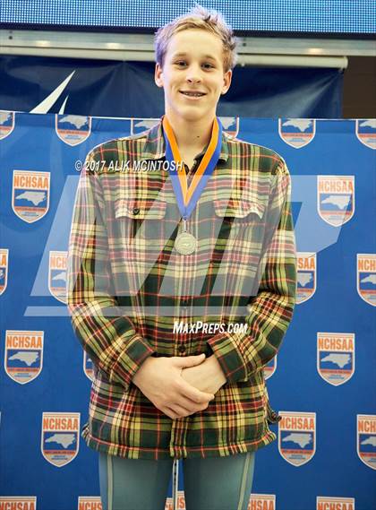 Thumbnail 2 in NCHSAA 3A State Swimming Championship (Finals) photogallery.