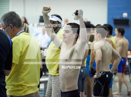 Thumbnail 3 in NCHSAA 3A State Swimming Championship (Finals) photogallery.