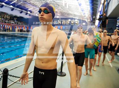 Thumbnail 3 in NCHSAA 3A State Swimming Championship (Finals) photogallery.