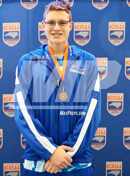 Thumbnail 3 in NCHSAA 3A State Swimming Championship (Finals) photogallery.