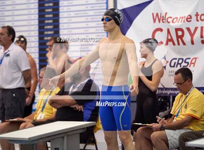 Thumbnail 2 in NCHSAA 3A State Swimming Championship (Finals) photogallery.