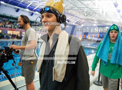 Thumbnail 1 in NCHSAA 3A State Swimming Championship (Finals) photogallery.