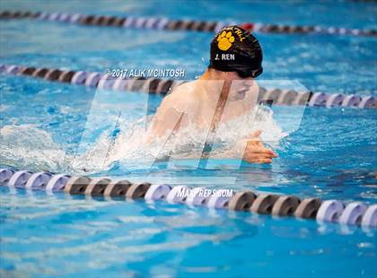 Thumbnail 1 in NCHSAA 3A State Swimming Championship (Finals) photogallery.