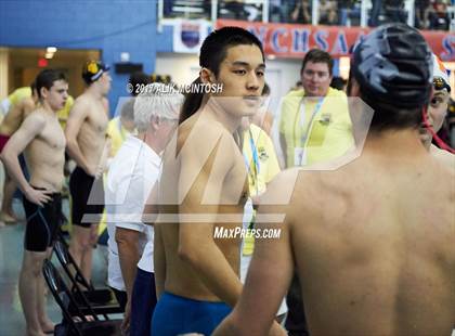 Thumbnail 3 in NCHSAA 3A State Swimming Championship (Finals) photogallery.