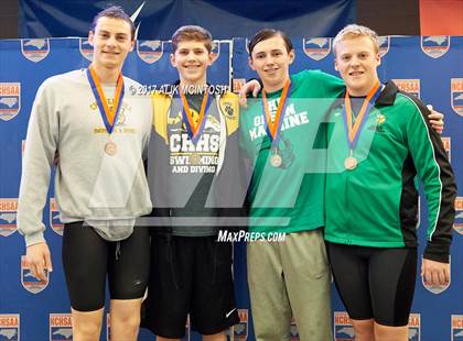 Thumbnail 2 in NCHSAA 3A State Swimming Championship (Finals) photogallery.