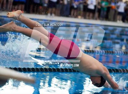 Thumbnail 1 in NCHSAA 3A State Swimming Championship (Finals) photogallery.