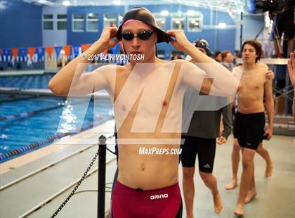 Thumbnail 1 in NCHSAA 3A State Swimming Championship (Finals) photogallery.