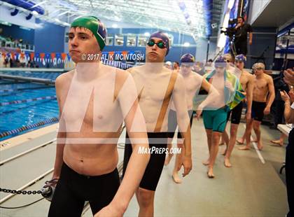 Thumbnail 2 in NCHSAA 3A State Swimming Championship (Finals) photogallery.