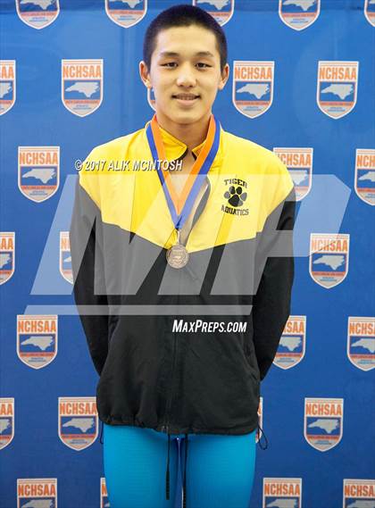 Thumbnail 1 in NCHSAA 3A State Swimming Championship (Finals) photogallery.