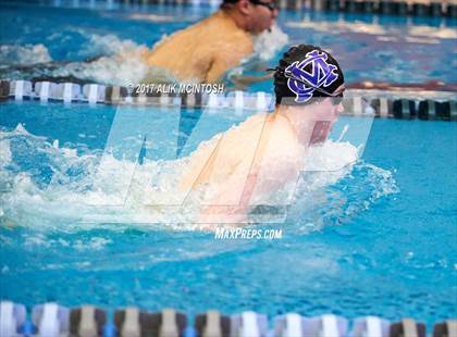 Thumbnail 1 in NCHSAA 3A State Swimming Championship (Finals) photogallery.