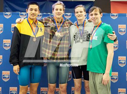 Thumbnail 3 in NCHSAA 3A State Swimming Championship (Finals) photogallery.