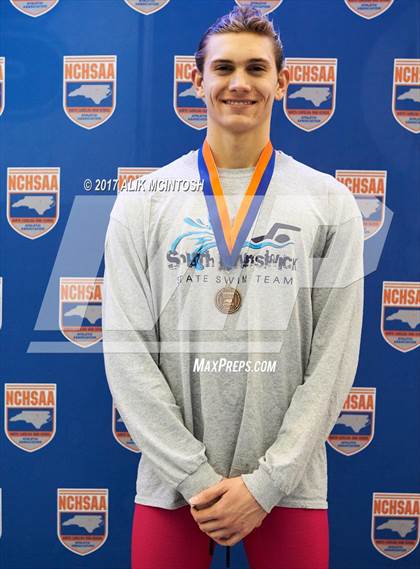 Thumbnail 2 in NCHSAA 3A State Swimming Championship (Finals) photogallery.