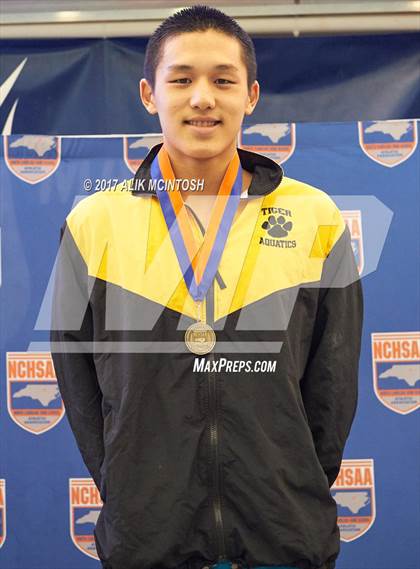 Thumbnail 2 in NCHSAA 3A State Swimming Championship (Finals) photogallery.