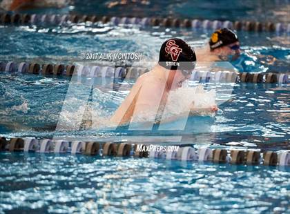 Thumbnail 2 in NCHSAA 3A State Swimming Championship (Finals) photogallery.