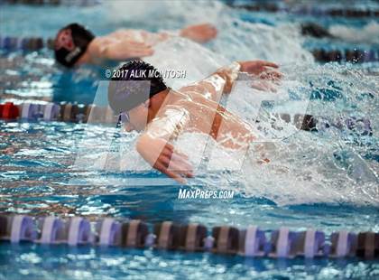 Thumbnail 3 in NCHSAA 3A State Swimming Championship (Finals) photogallery.