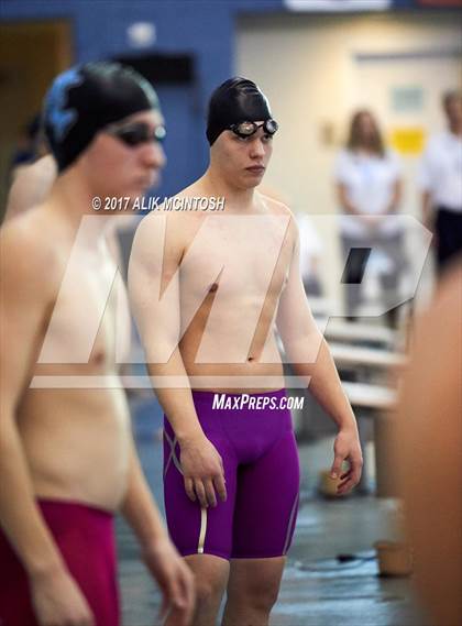 Thumbnail 2 in NCHSAA 3A State Swimming Championship (Finals) photogallery.