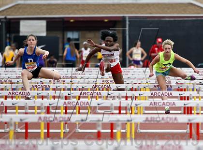 Thumbnail 1 in Arcadia Invitational (100 M Hurdles) photogallery.