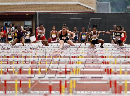 Thumbnail 1 in Arcadia Invitational (100 M Hurdles) photogallery.