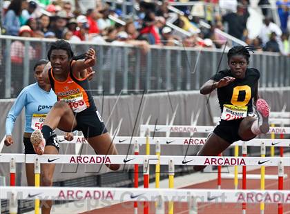 Thumbnail 1 in Arcadia Invitational (100 M Hurdles) photogallery.