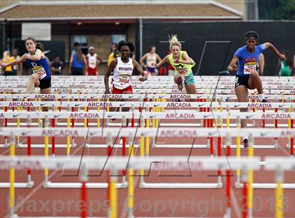 Thumbnail 2 in Arcadia Invitational (100 M Hurdles) photogallery.