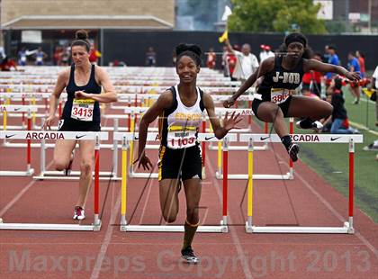 Thumbnail 3 in Arcadia Invitational (100 M Hurdles) photogallery.
