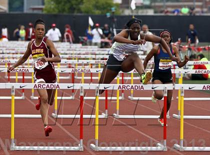 Thumbnail 3 in Arcadia Invitational (100 M Hurdles) photogallery.