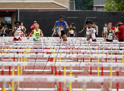 Thumbnail 1 in Arcadia Invitational (100 M Hurdles) photogallery.