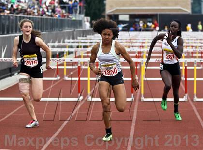 Thumbnail 1 in Arcadia Invitational (100 M Hurdles) photogallery.