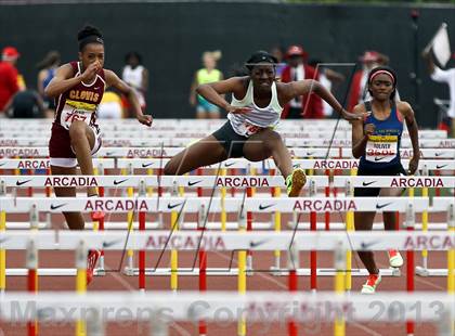 Thumbnail 1 in Arcadia Invitational (100 M Hurdles) photogallery.