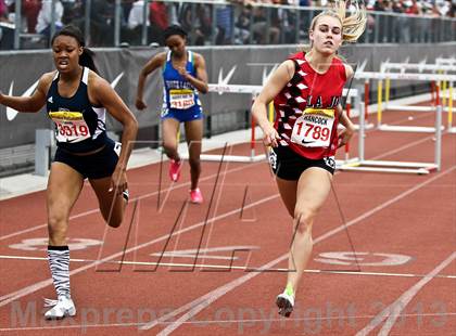 Thumbnail 2 in Arcadia Invitational (100 M Hurdles) photogallery.