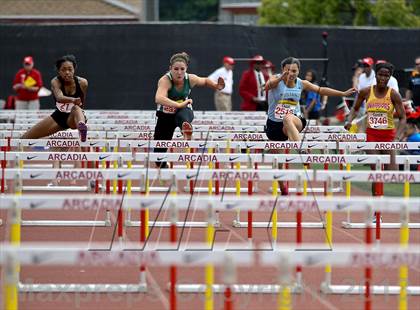 Thumbnail 3 in Arcadia Invitational (100 M Hurdles) photogallery.