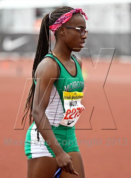 Thumbnail 2 in Arcadia Invitational (100 M Hurdles) photogallery.