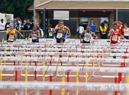 Thumbnail 1 in Arcadia Invitational (100 M Hurdles) photogallery.