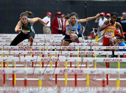 Thumbnail 1 in Arcadia Invitational (100 M Hurdles) photogallery.