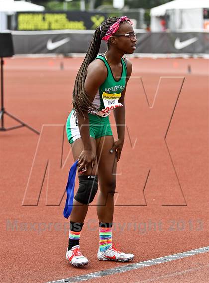 Thumbnail 3 in Arcadia Invitational (100 M Hurdles) photogallery.