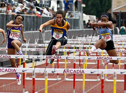 Thumbnail 2 in Arcadia Invitational (100 M Hurdles) photogallery.