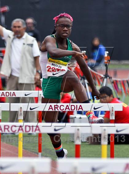 Thumbnail 3 in Arcadia Invitational (100 M Hurdles) photogallery.
