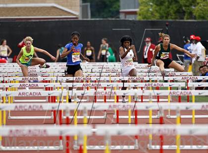 Thumbnail 1 in Arcadia Invitational (100 M Hurdles) photogallery.